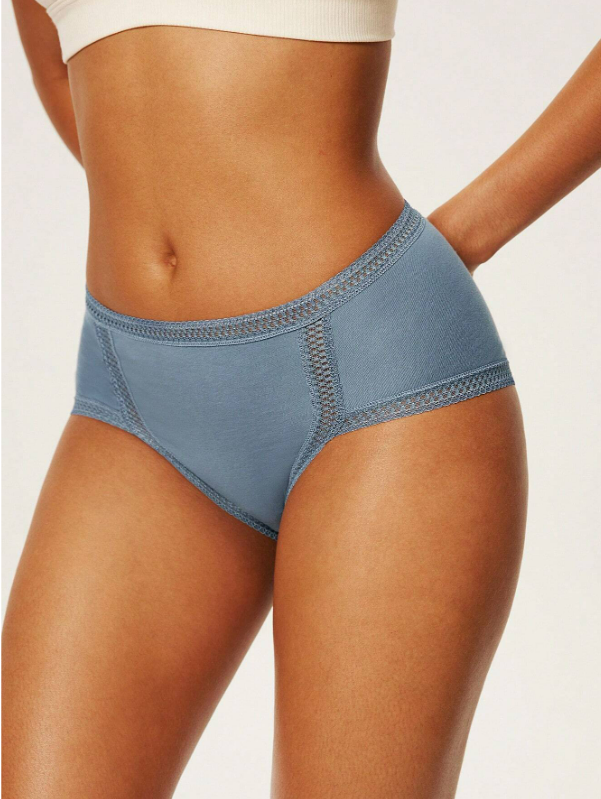 DUMMY - Pantis Luvlette  Encaje Talla alta colores pasteles  - L